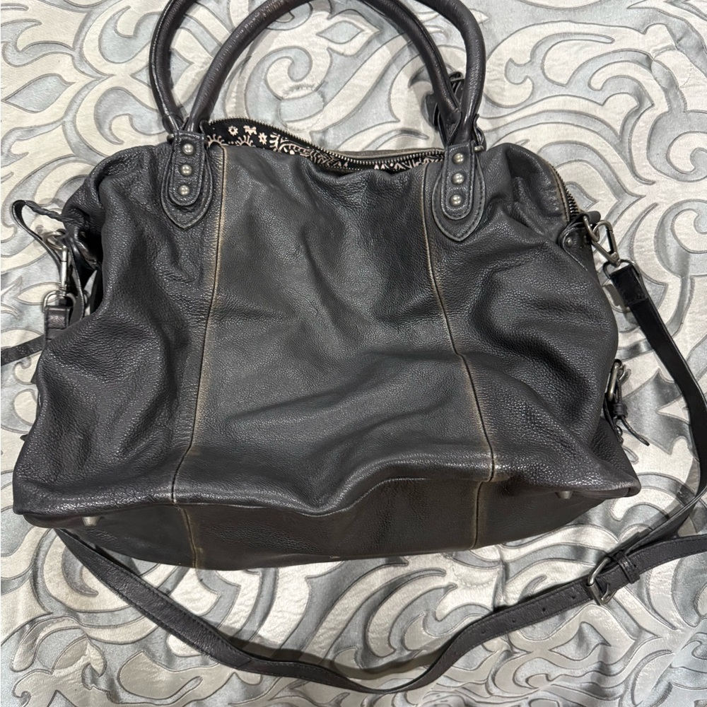 Free People Emerson bag. Color is Coal (black)